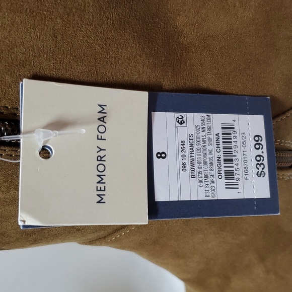 Universal Thread Woman's Frances Ankle Boots ~ Brown - Picture 14 of 15